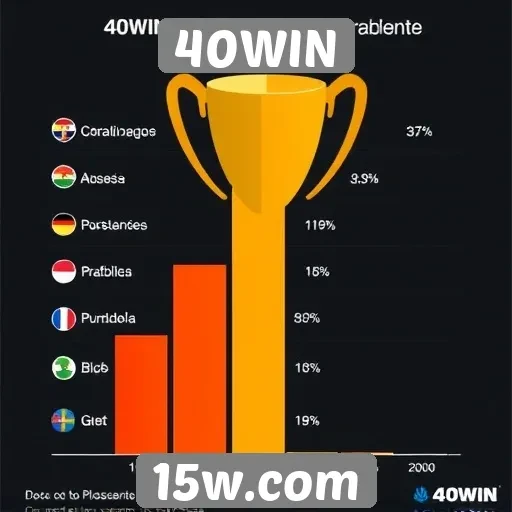 Estatísticas de popularidade dos jogos em 40WIN